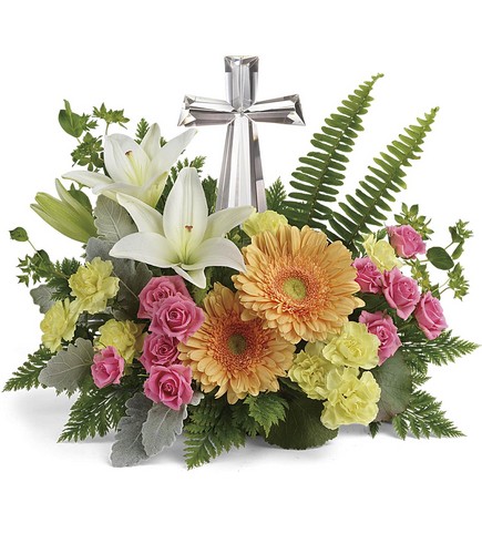 Teleflora's Precious Petals Bouquet from Forever Flowers, flower delivery in St. Thomas, VI